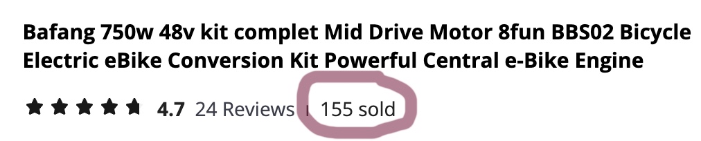 Sold 155 items.
